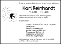 eine Anzeige